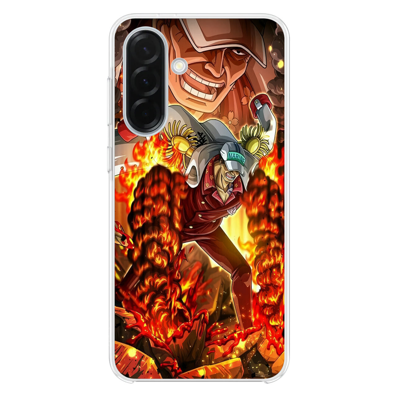Akainu Exploding Volcano Samsung Galaxy A26 5G / A36 5G / A56 5G Case