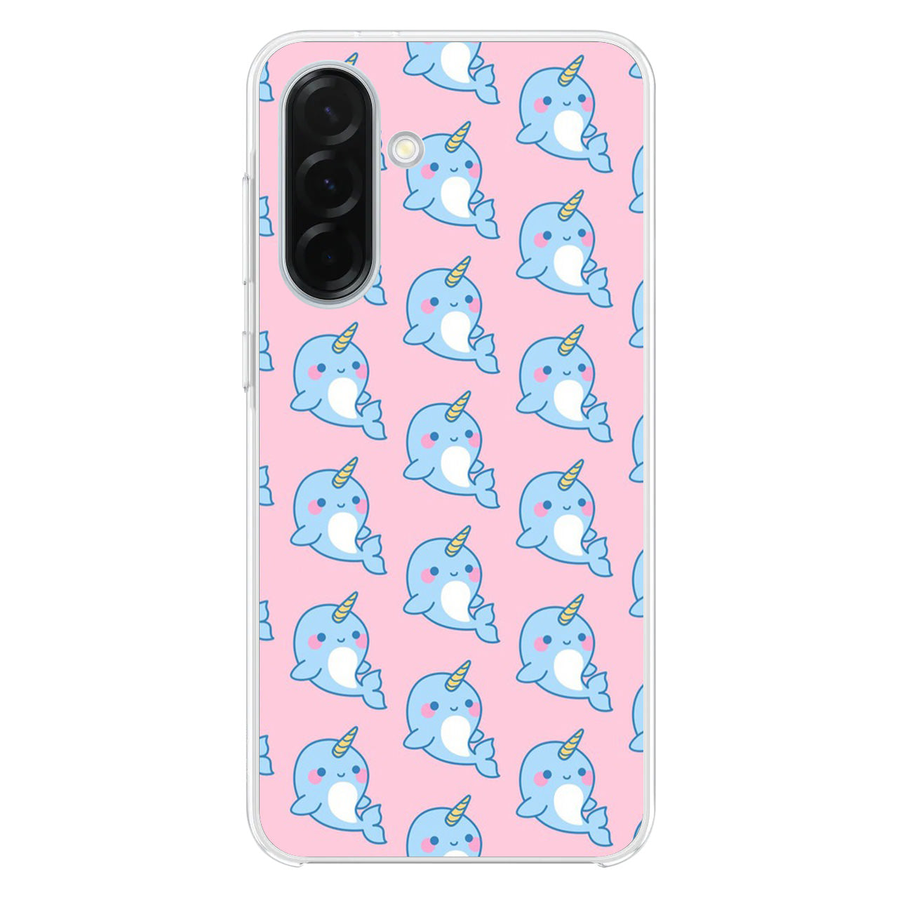 Horned Whales Pattern Samsung Galaxy A26 5G / A36 5G / A56 5G Case