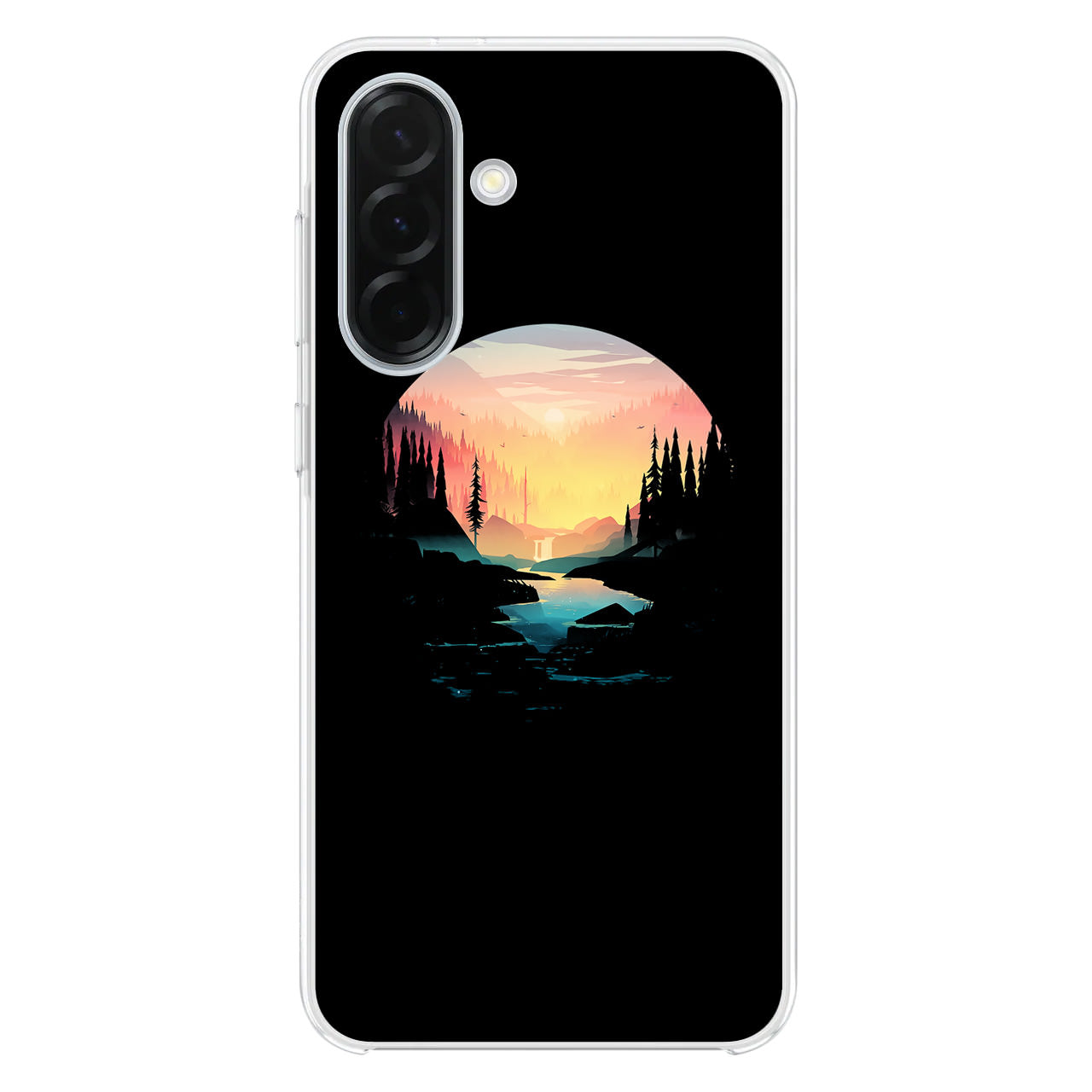 River Path at Dusk Samsung Galaxy A26 5G / A36 5G / A56 5G Case