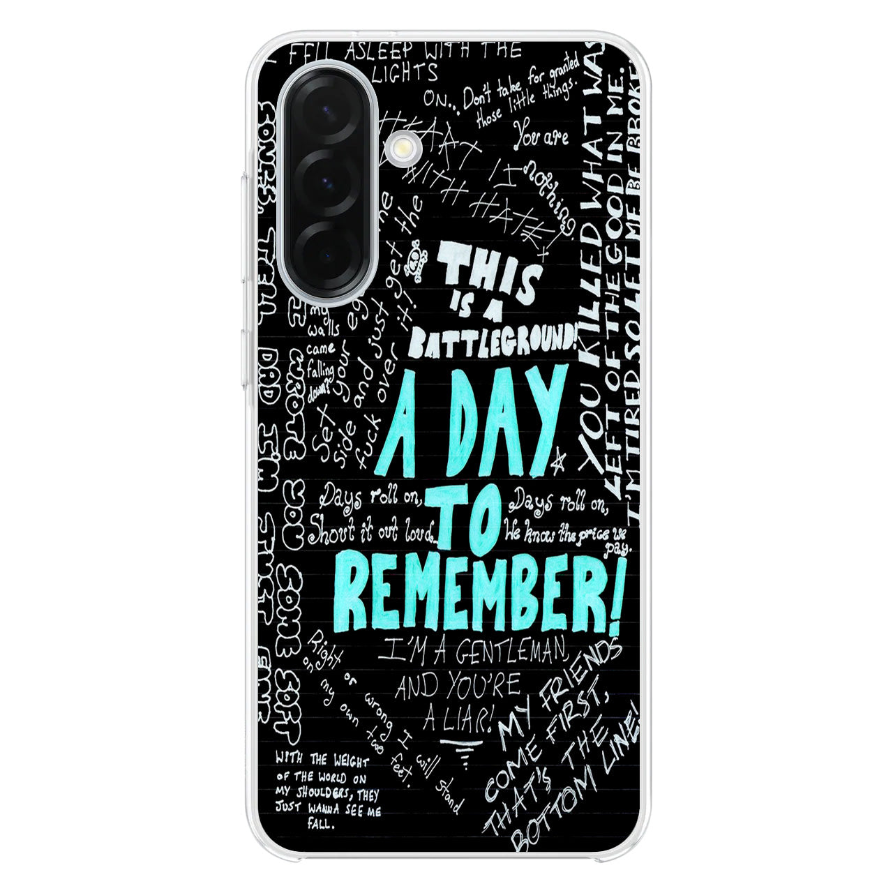 A Day To Remember Quote Samsung Galaxy A26 5G / A36 5G / A56 5G Case