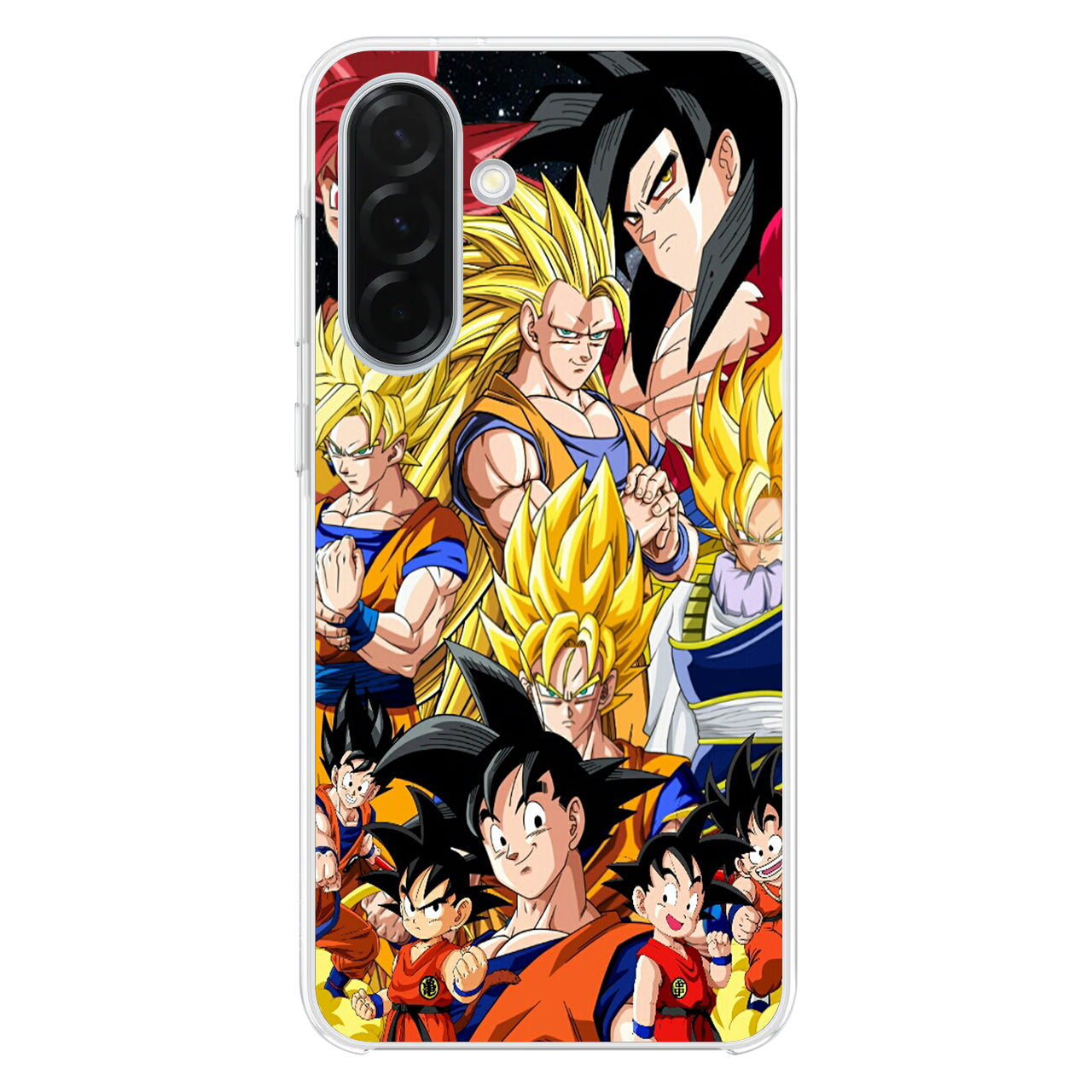 Dragon Ball Z Son Goku Transformation Samsung Galaxy A26 5G / A36 5G / A56 5G Case