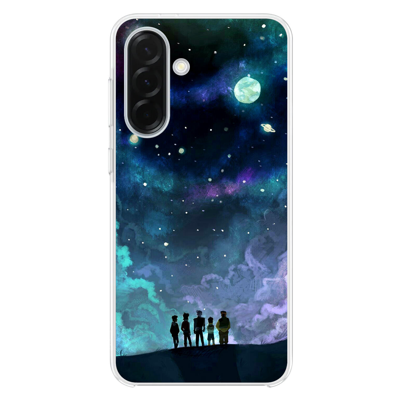 Voltron In Space Nebula Samsung Galaxy A26 5G / A36 5G / A56 5G Case