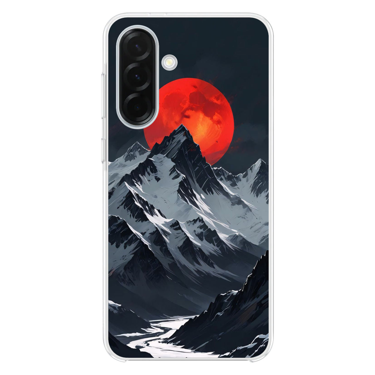 Crimson Eclipse The Mountain Samsung Galaxy A26 5G / A36 5G / A56 5G Case
