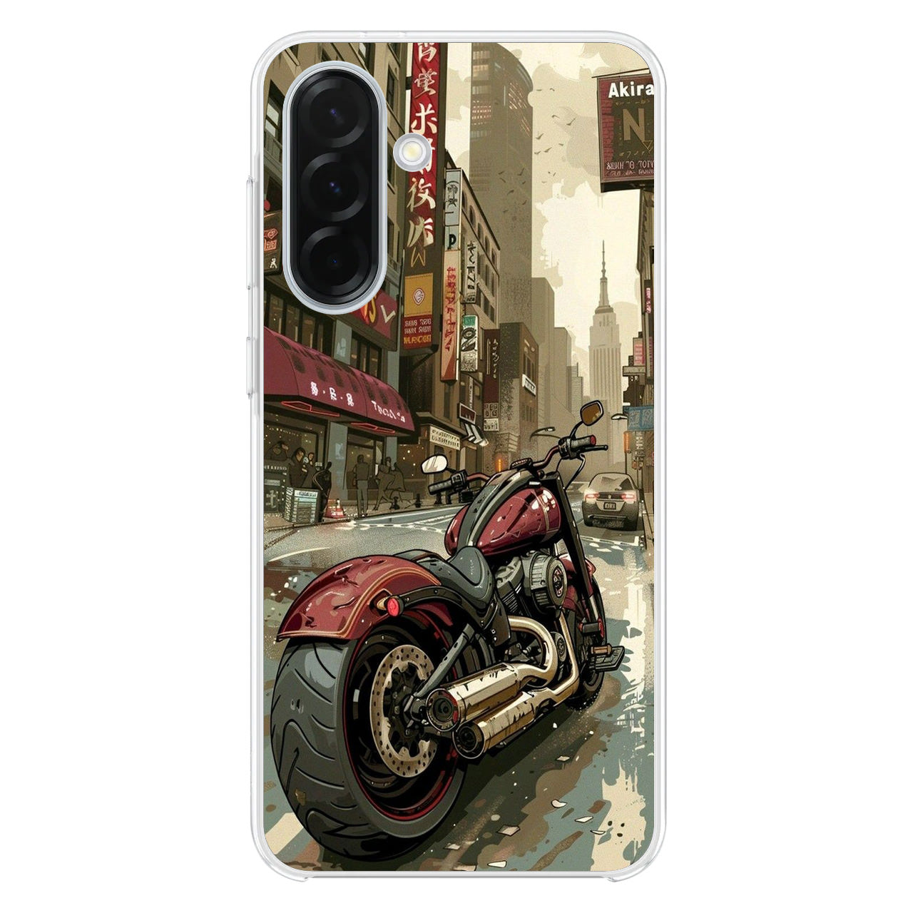 Motorcycle In Tokyo Streets Samsung Galaxy A26 5G / A36 5G / A56 5G Case