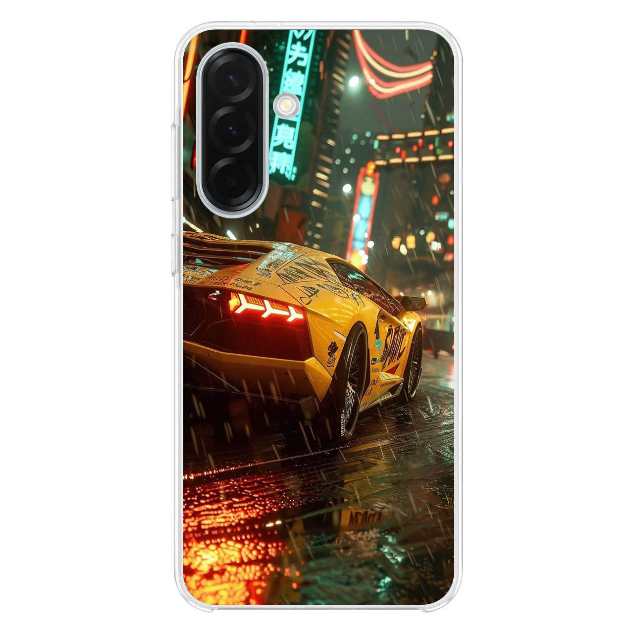 Night Drift Thunder Neon Streets Samsung Galaxy A26 5G / A36 5G / A56 5G Case