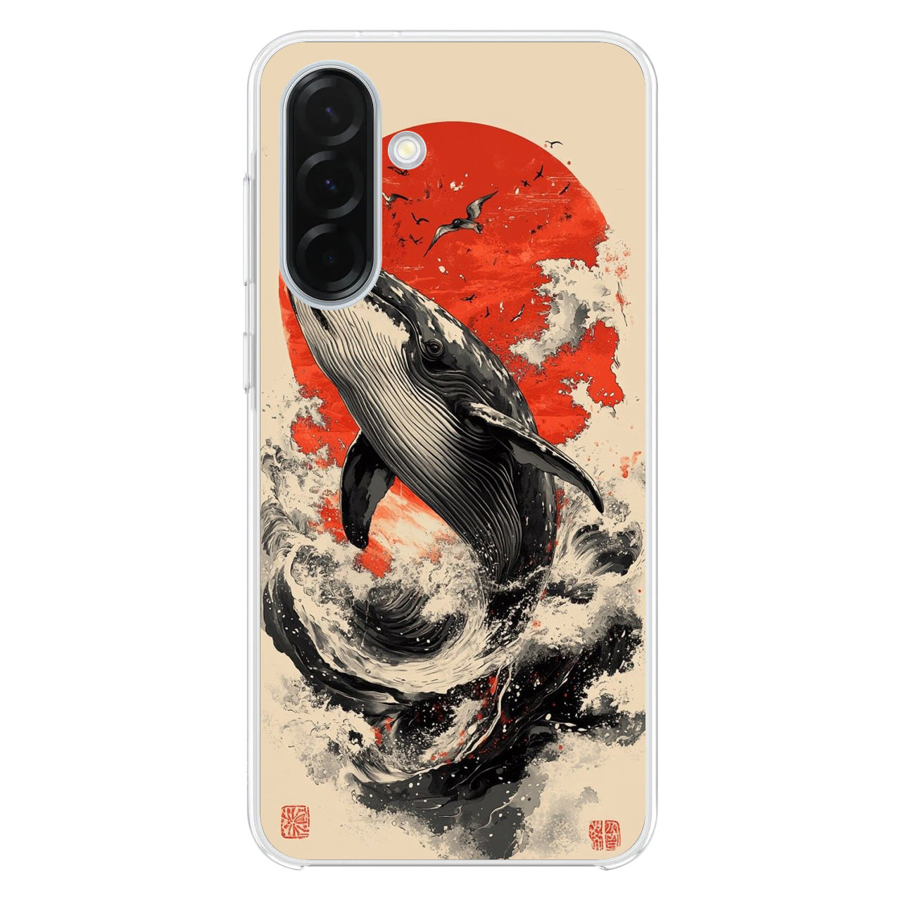 The Whale Rises Samsung Galaxy A26 5G / A36 5G / A56 5G Case