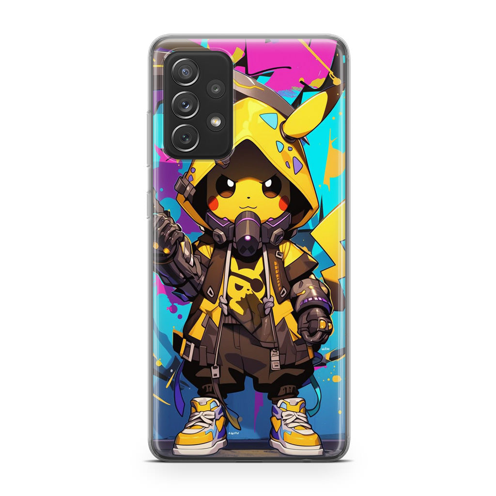 Pikachu Street Shock Assassin Galaxy A32 / A52 / A72 Case