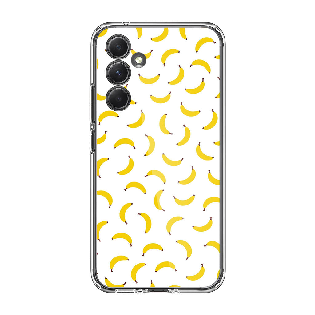 Bananas Fruit Pattern Samsung Galaxy A35 5G Case