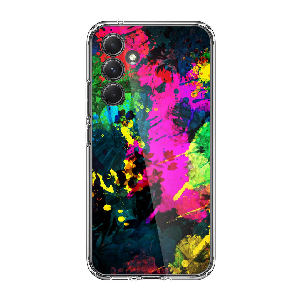 Mixture Colorful Paint Samsung Galaxy A35 5G Case