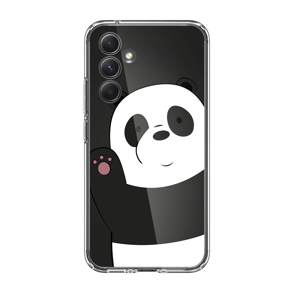 Pan Pan We Bare Bears Samsung Galaxy A35 5G Case