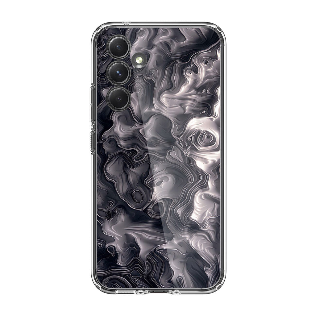 Quicksilver Abstract Art Samsung Galaxy A35 5G Case