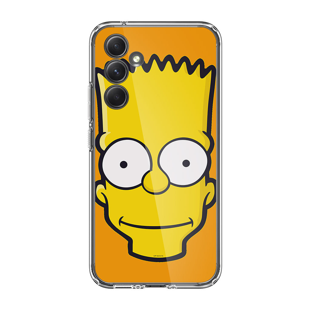 Bart Yellow Face Samsung Galaxy A35 5G Case