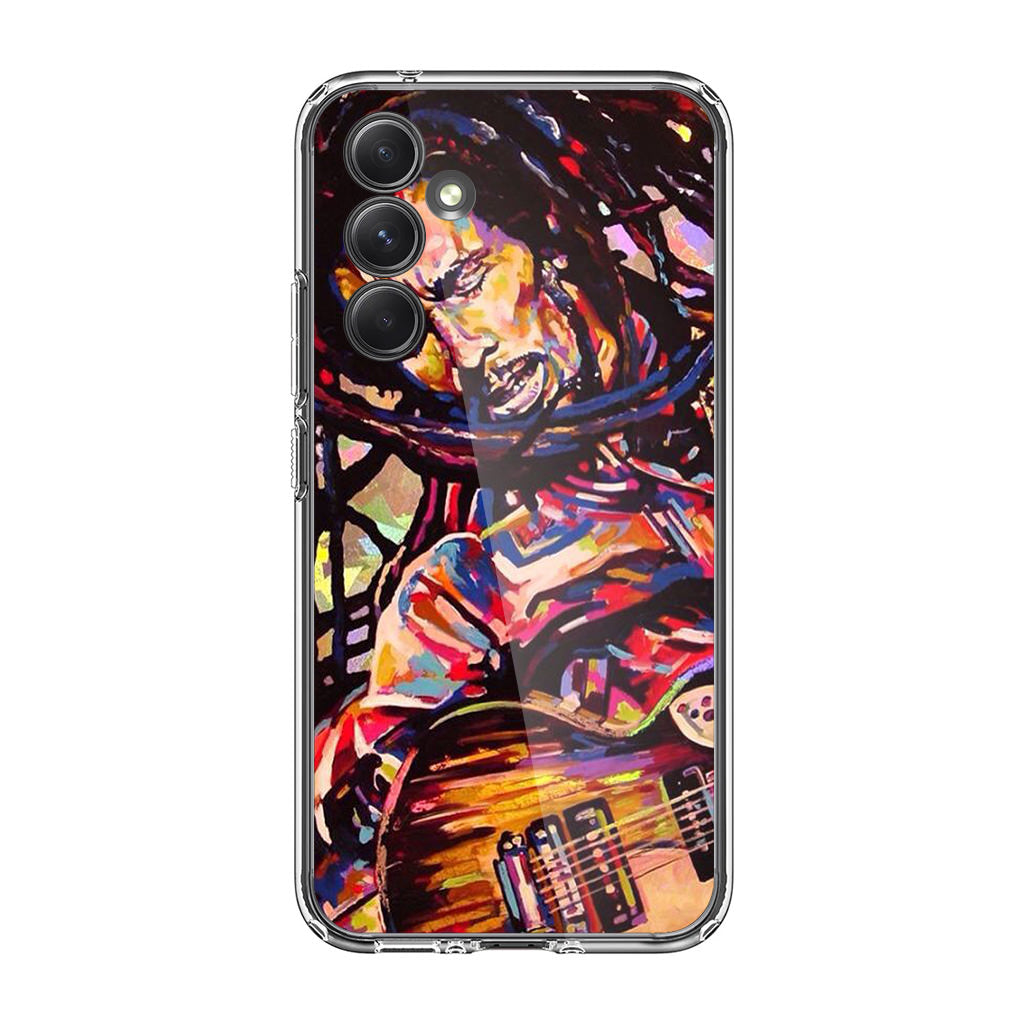 Bob Marley Art Samsung Galaxy A35 5G Case