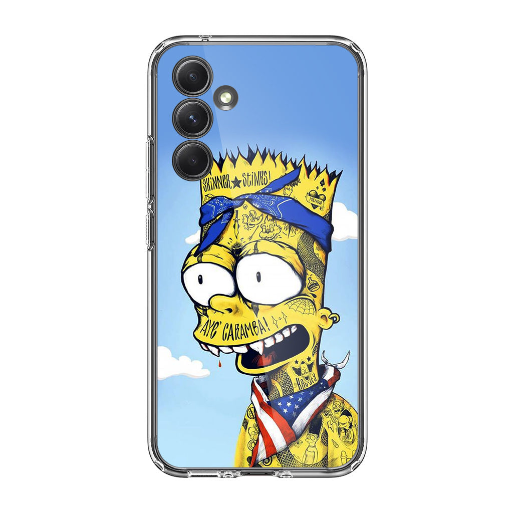 Bootleg Bart Samsung Galaxy A35 5G Case