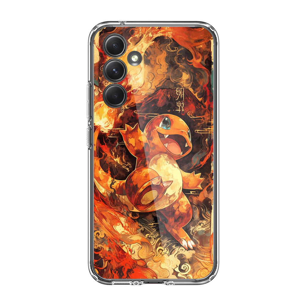Charmander Ember Dance Samsung Galaxy A35 5G Case