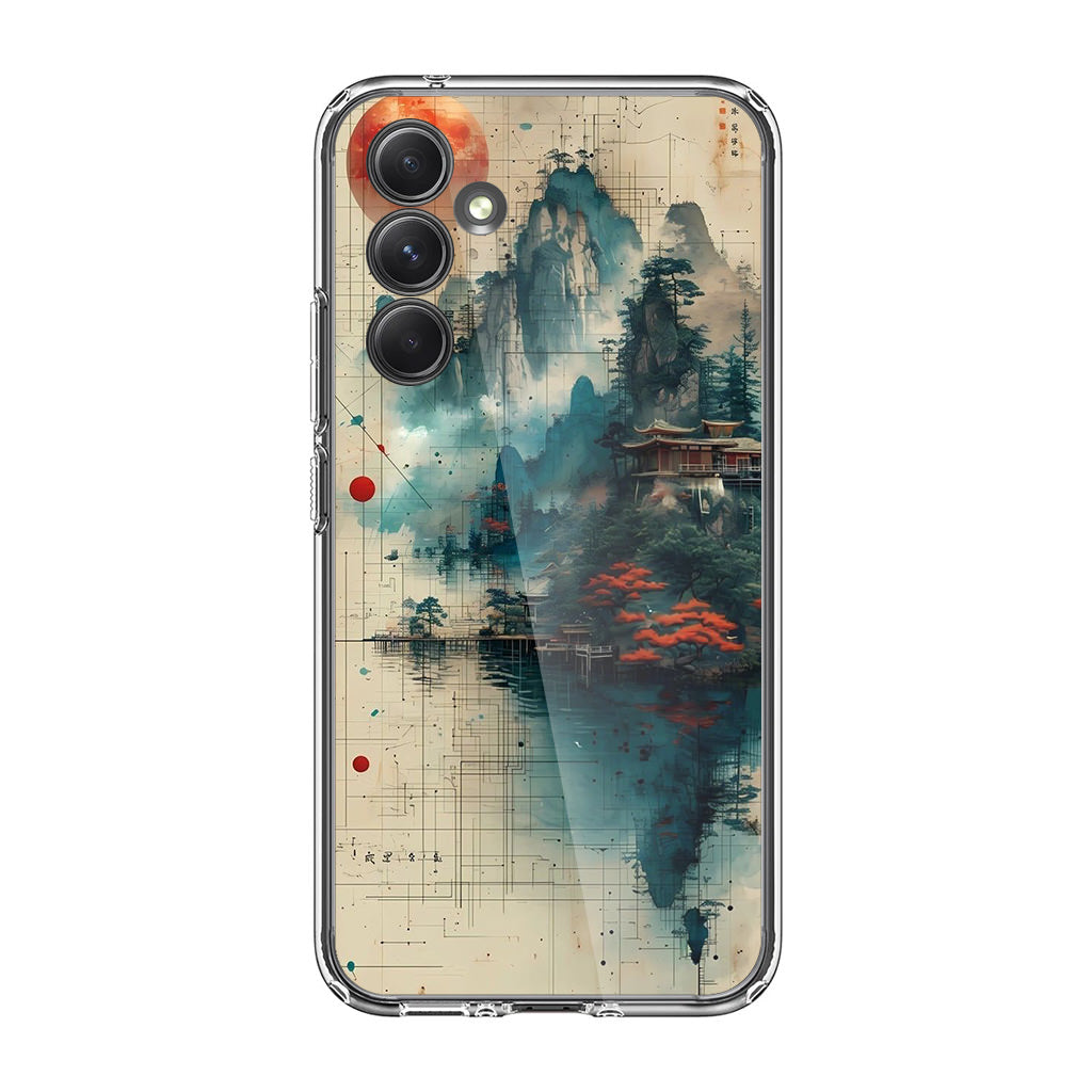 Code of the Crimson Moon Samsung Galaxy A35 5G Case