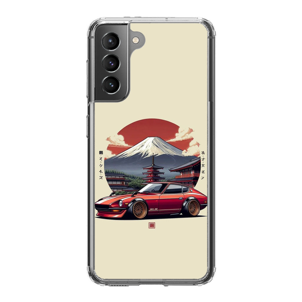 Fuji Fastback Racing the Rising Sun Samsung Galaxy S21 / S21 Plus / S21 FE 5G Case