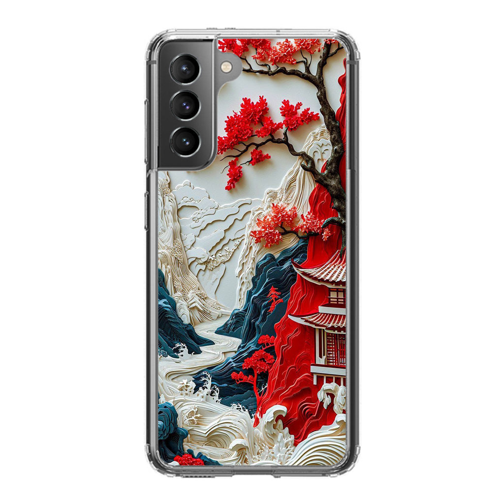 Whispers of the Crimson Zen Samsung Galaxy S21 / S21 Plus / S21 FE 5G Case