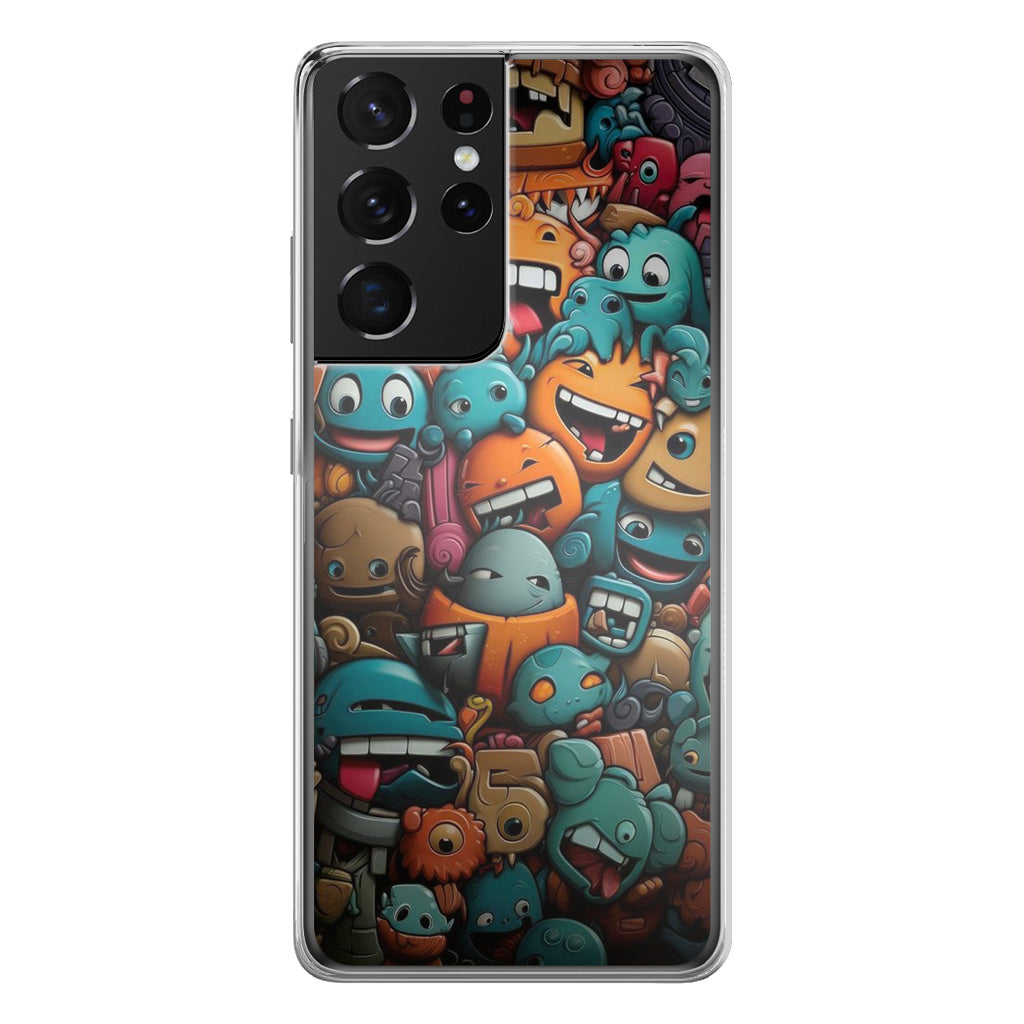 Chaos Chuckles Invasion Samsung Galaxy S21 Ultra Case