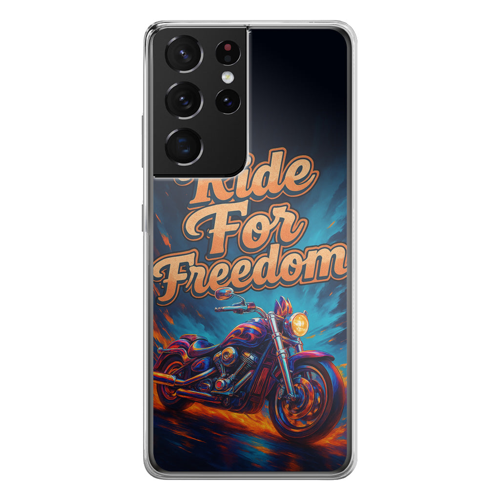 Ride For Freedom Samsung Galaxy S21 Ultra Case