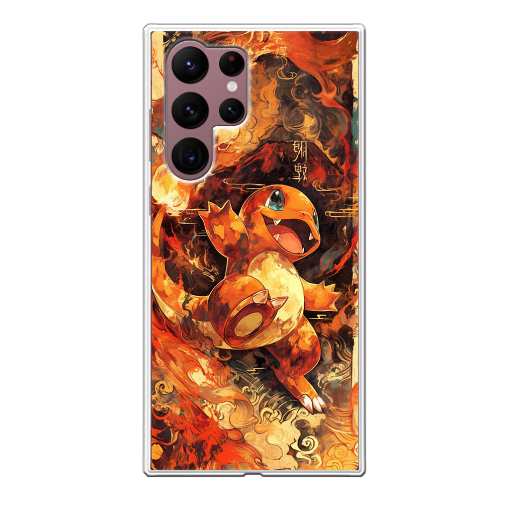 Charmander Ember Dance Samsung Galaxy S22 Ultra 5G Case