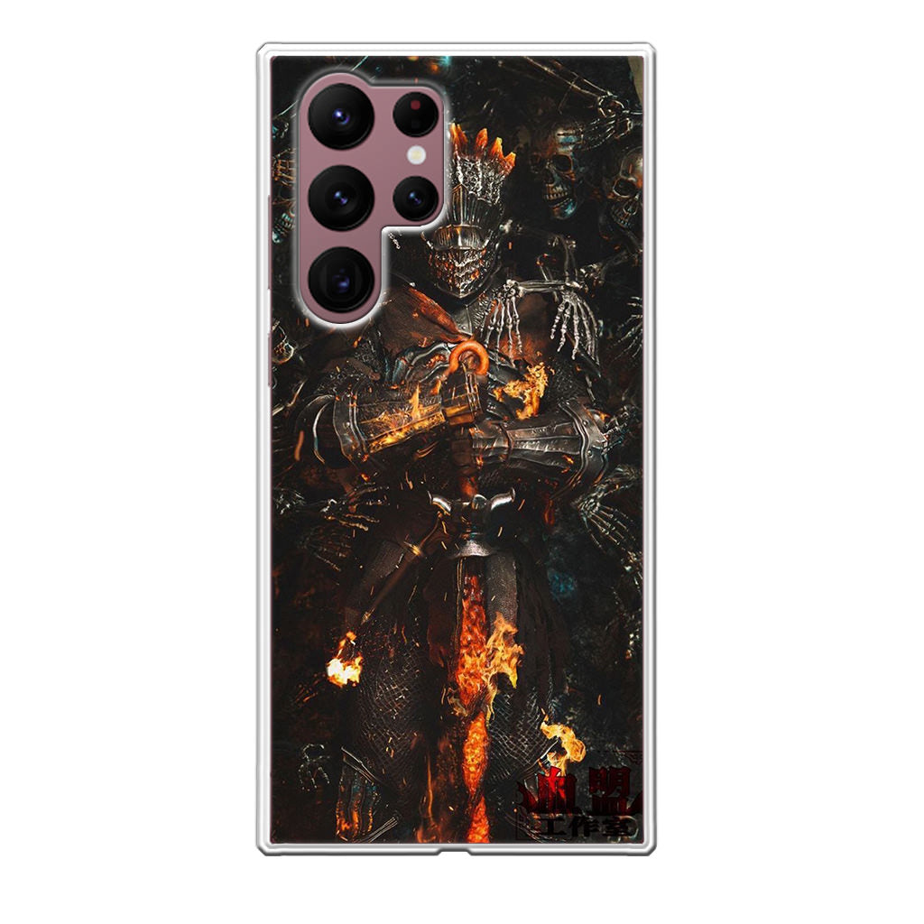 Ember King Warden Cursed Flame Samsung Galaxy S22 Ultra 5G Case