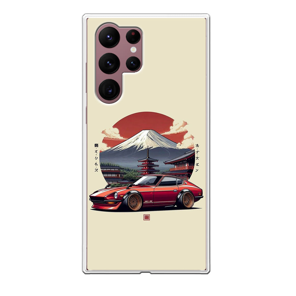 Fuji Fastback Racing the Rising Sun Samsung Galaxy S22 Ultra 5G Case