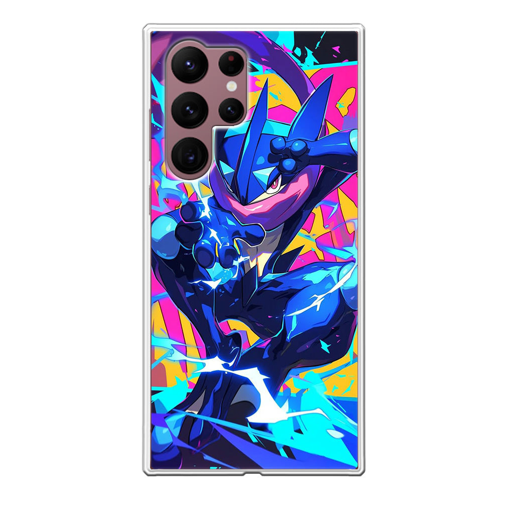 Greninja Aqua Blast Samsung Galaxy S22 Ultra 5G Case