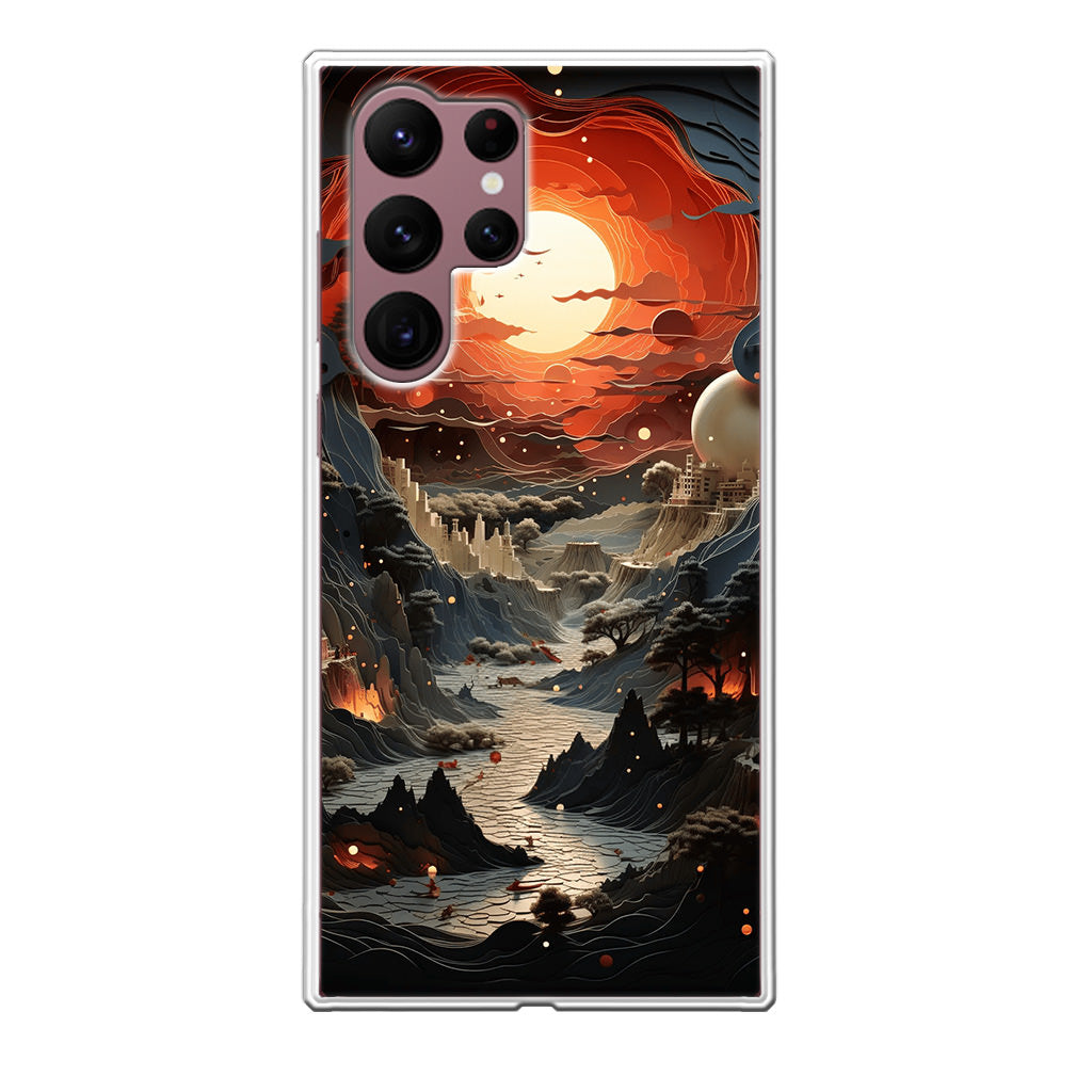 Valley of the Dying Sun Samsung Galaxy S22 Ultra 5G Case