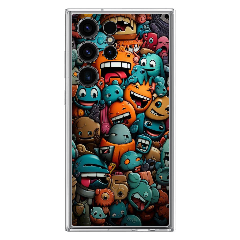 Chaos Chuckles Invasion Samsung Galaxy S23 Ultra Case