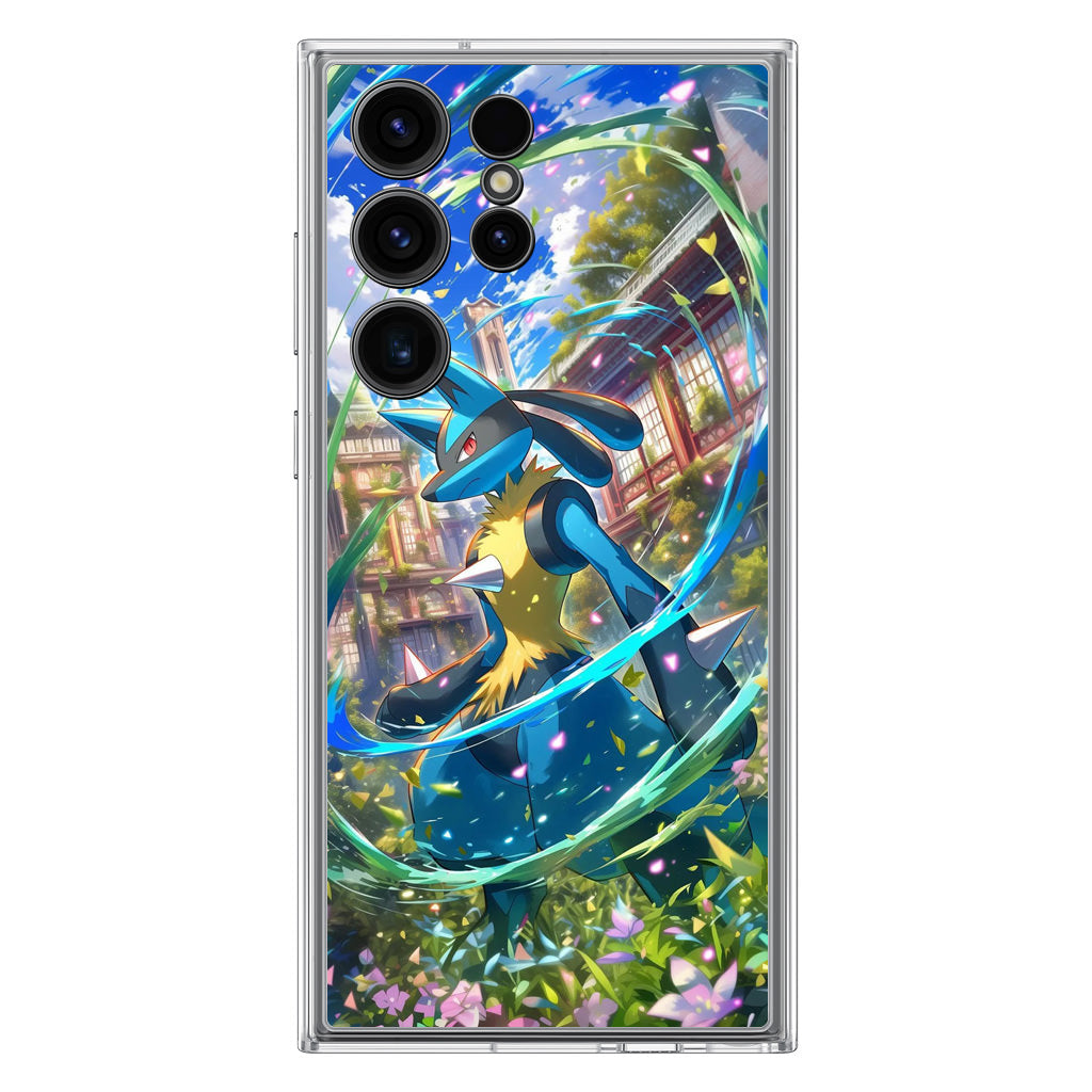Lucario Precognitive Aura Samsung Galaxy S23 Ultra Case