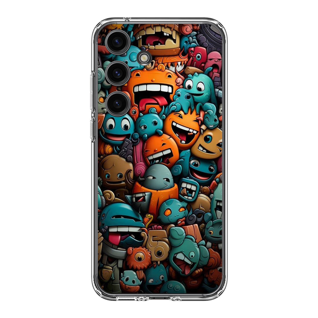 Chaos Chuckles Invasion Samsung Galaxy S24 FE Case