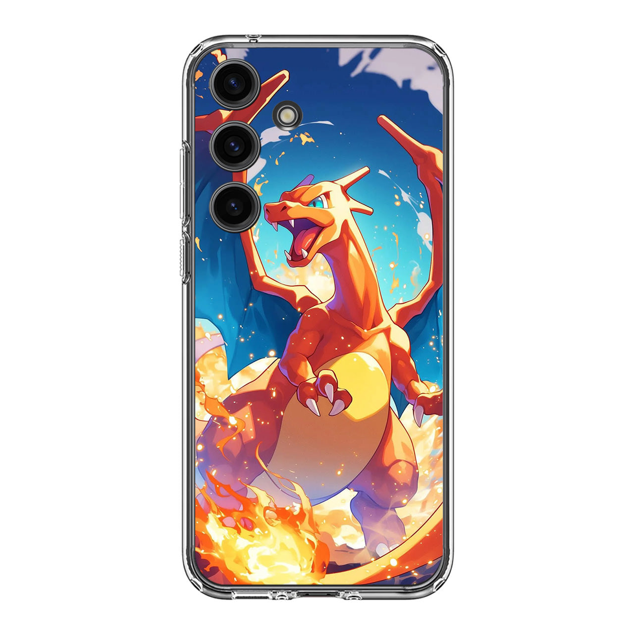 Charizard Crimson Storm Samsung Galaxy S24 FE Case