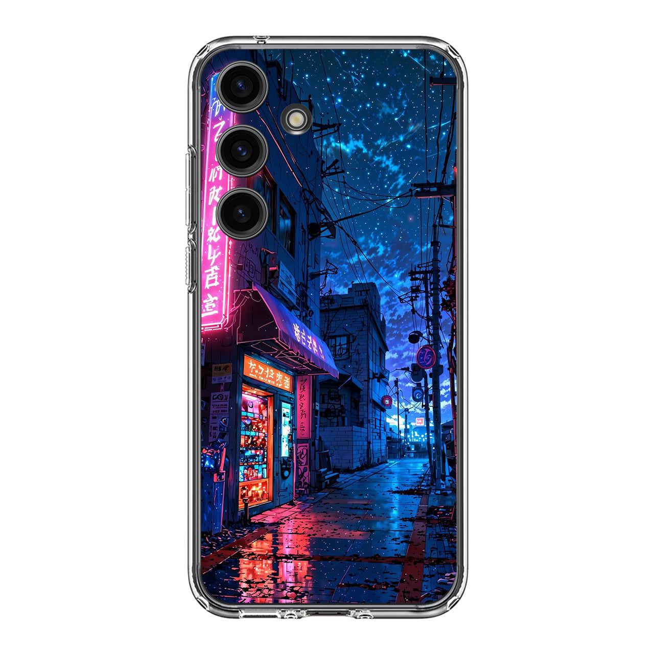 Japan Neon Reverie Samsung Galaxy S24 FE Case