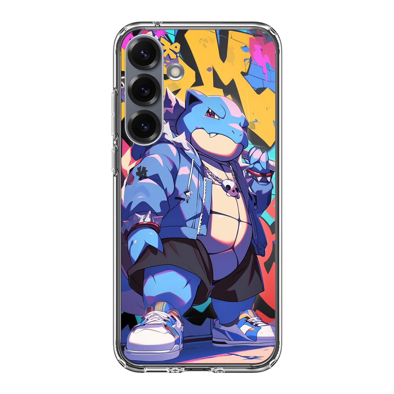 Blastoise Breaks The Block Samsung Galaxy S25 / S25 Plus Case