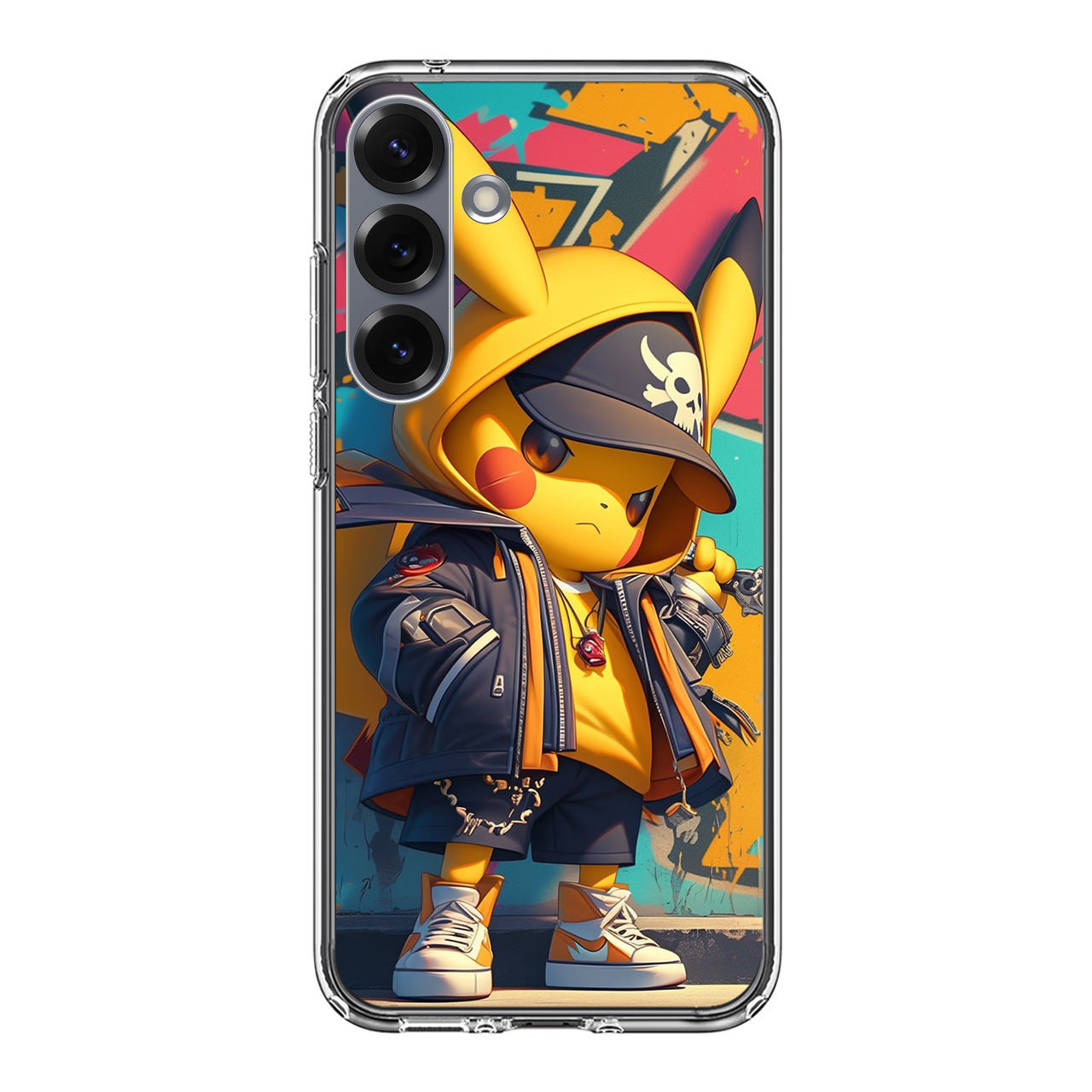 Pikachu Street Rebellion Samsung Galaxy S25 / S25 Plus Case