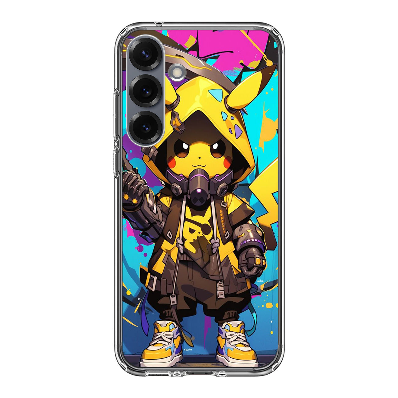 Pikachu Street Shock Assassin Samsung Galaxy S25 / S25 Plus Case