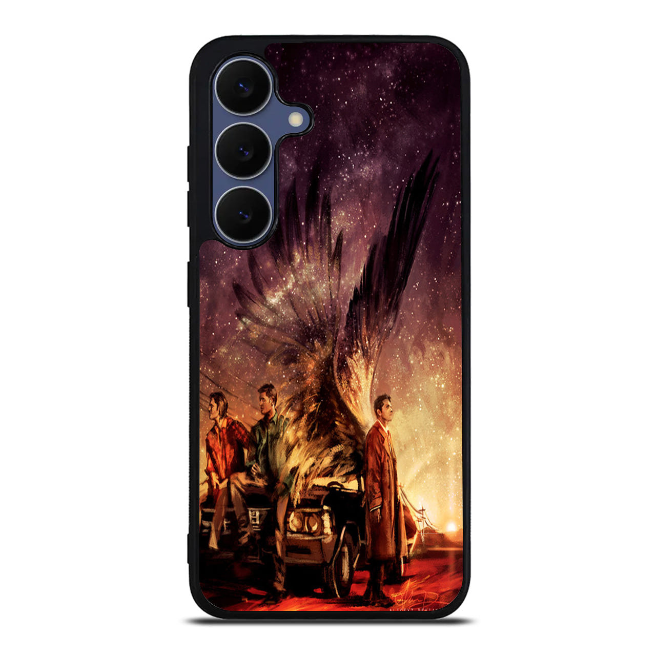 Supernatural Painting Art Samsung Galaxy S25 FE Case – Customilo