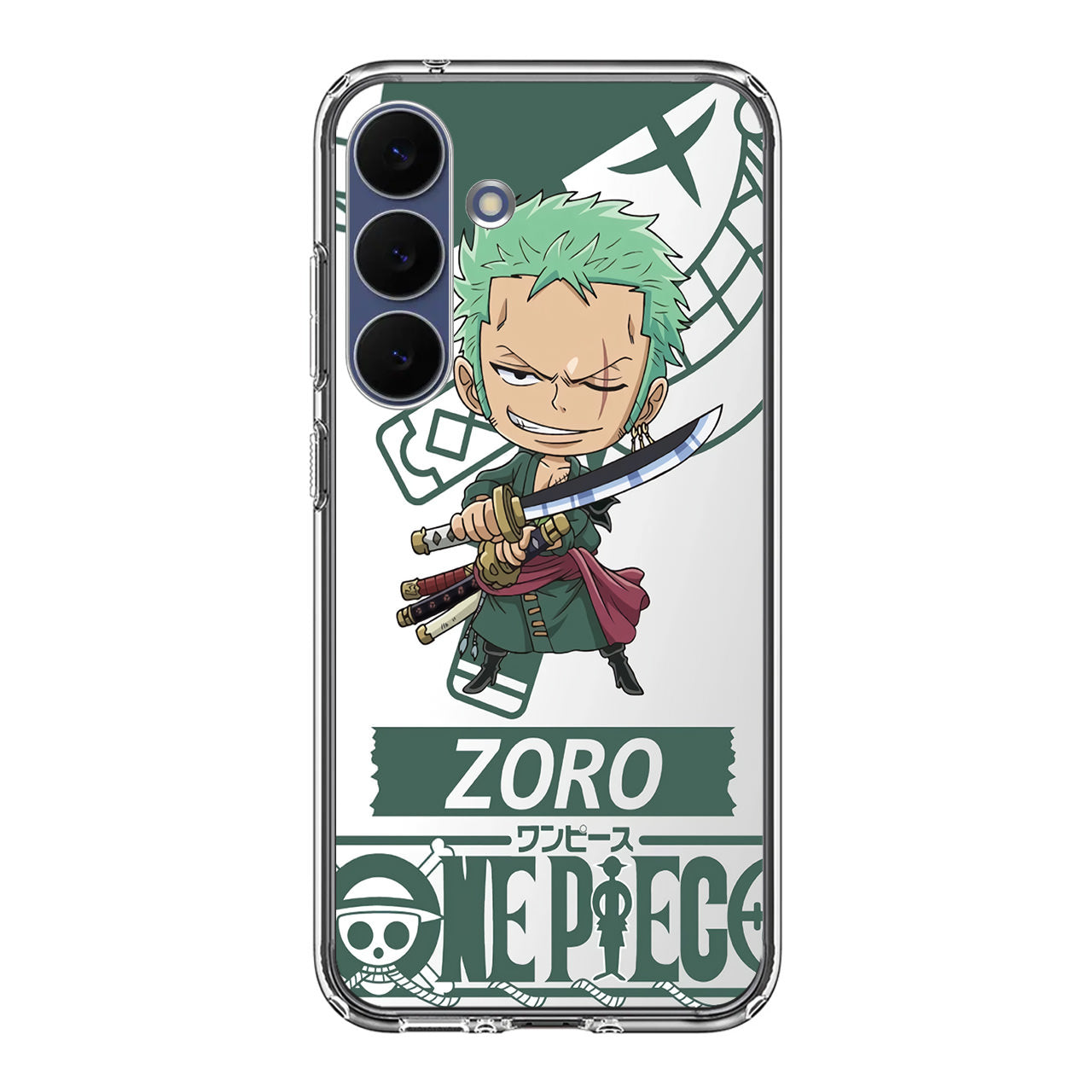 Chibi Zoro Samsung Galaxy S25 FE Case