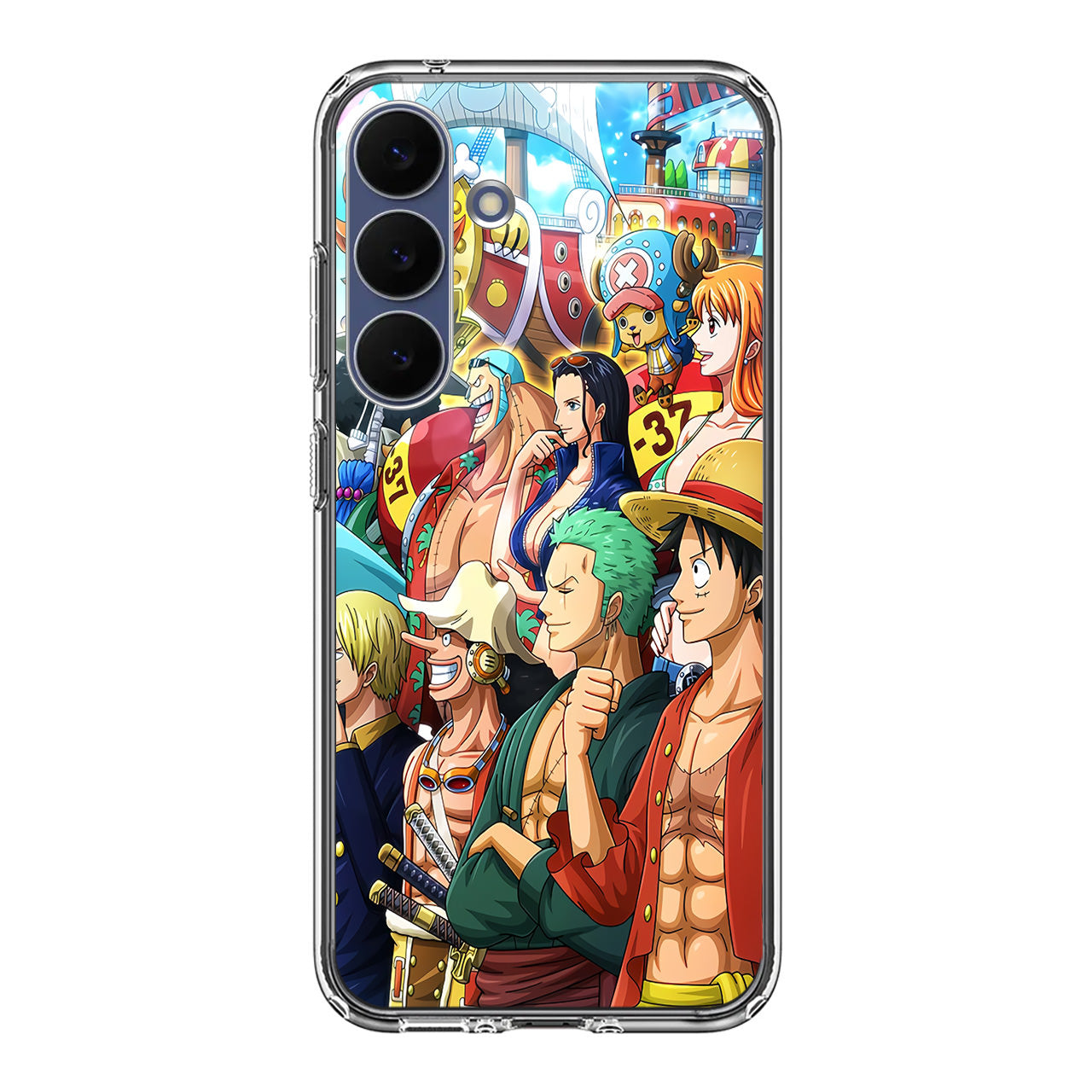 Crew of Mugiwara Pirate Samsung Galaxy S25 FE Case