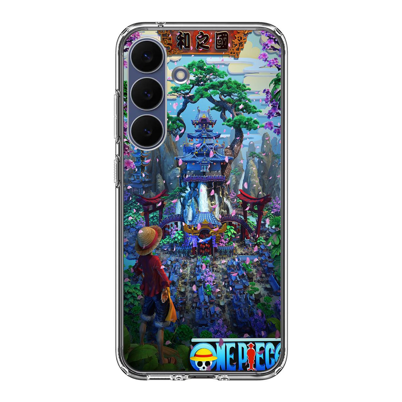 Flower Capital of Wano One Piece Samsung Galaxy S25 FE Case