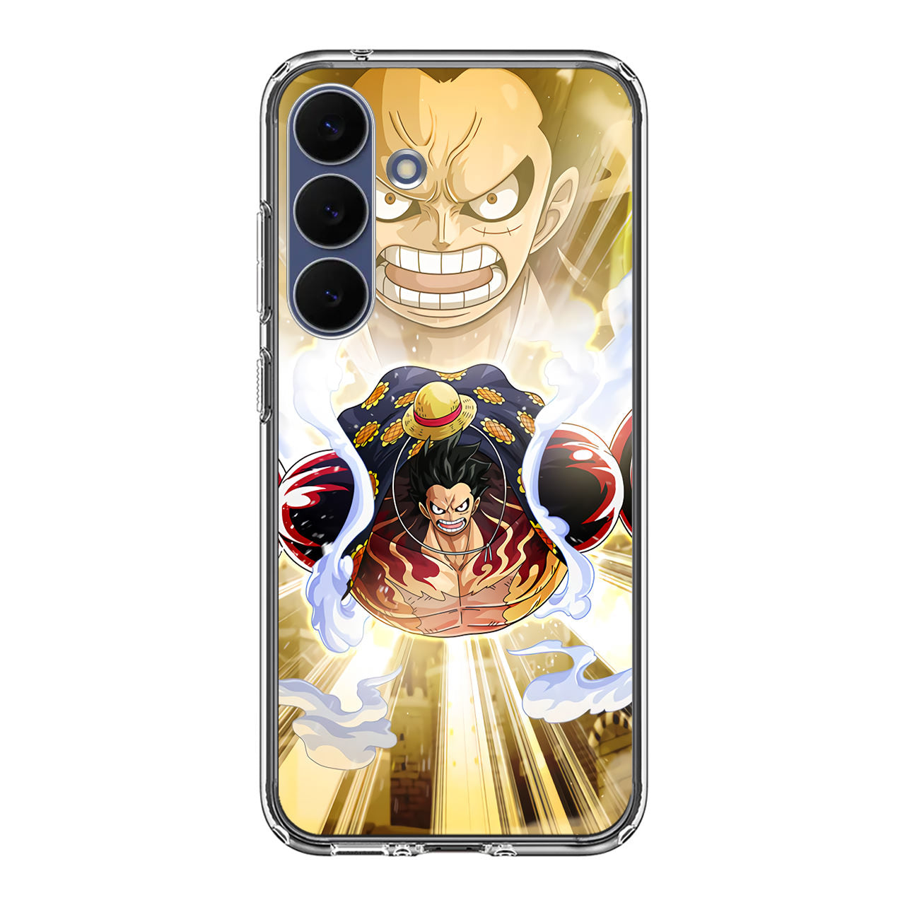 Luffy Flying Bounce Man Samsung Galaxy S25 FE Case