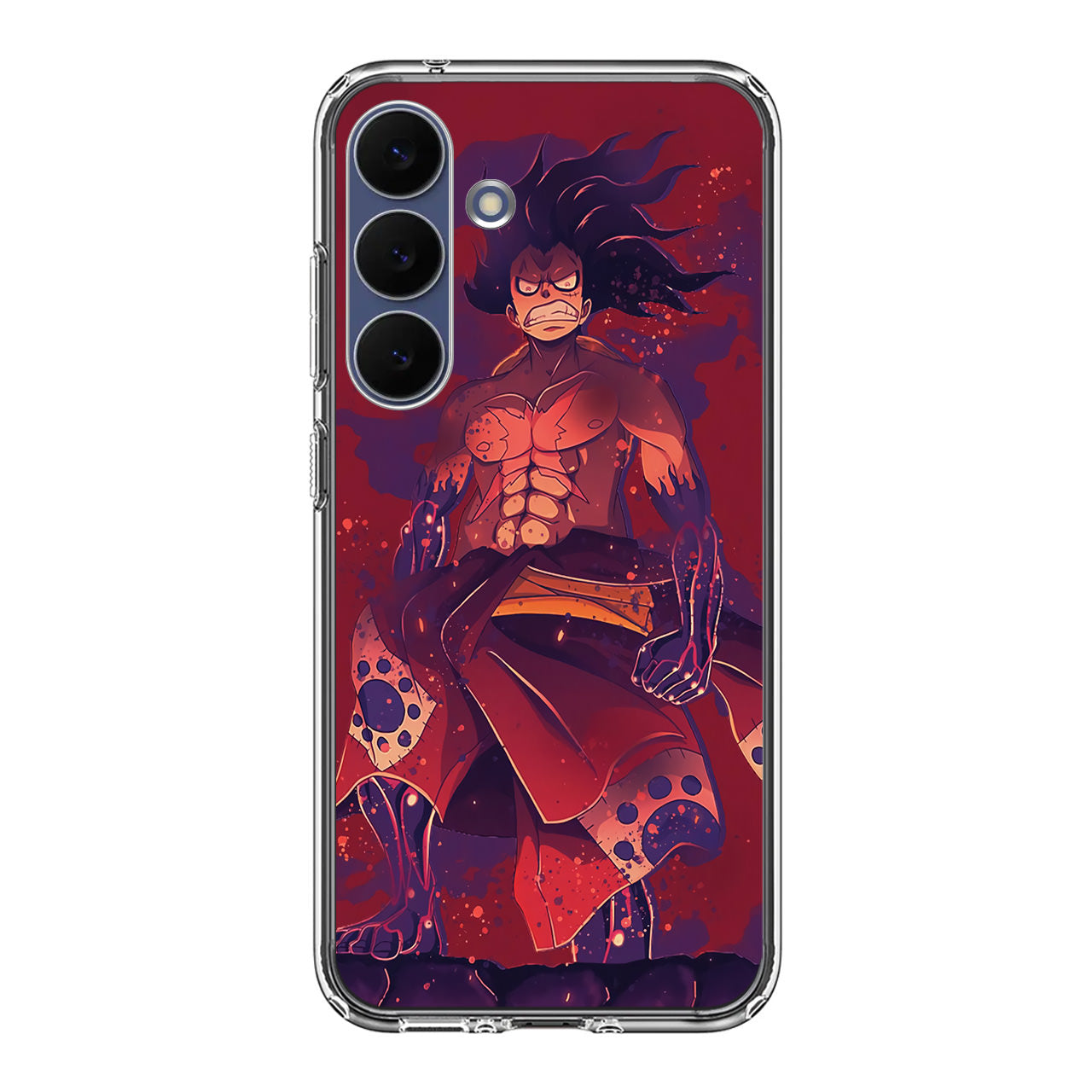 Luffy Snake Man Art Samsung Galaxy S25 FE Case