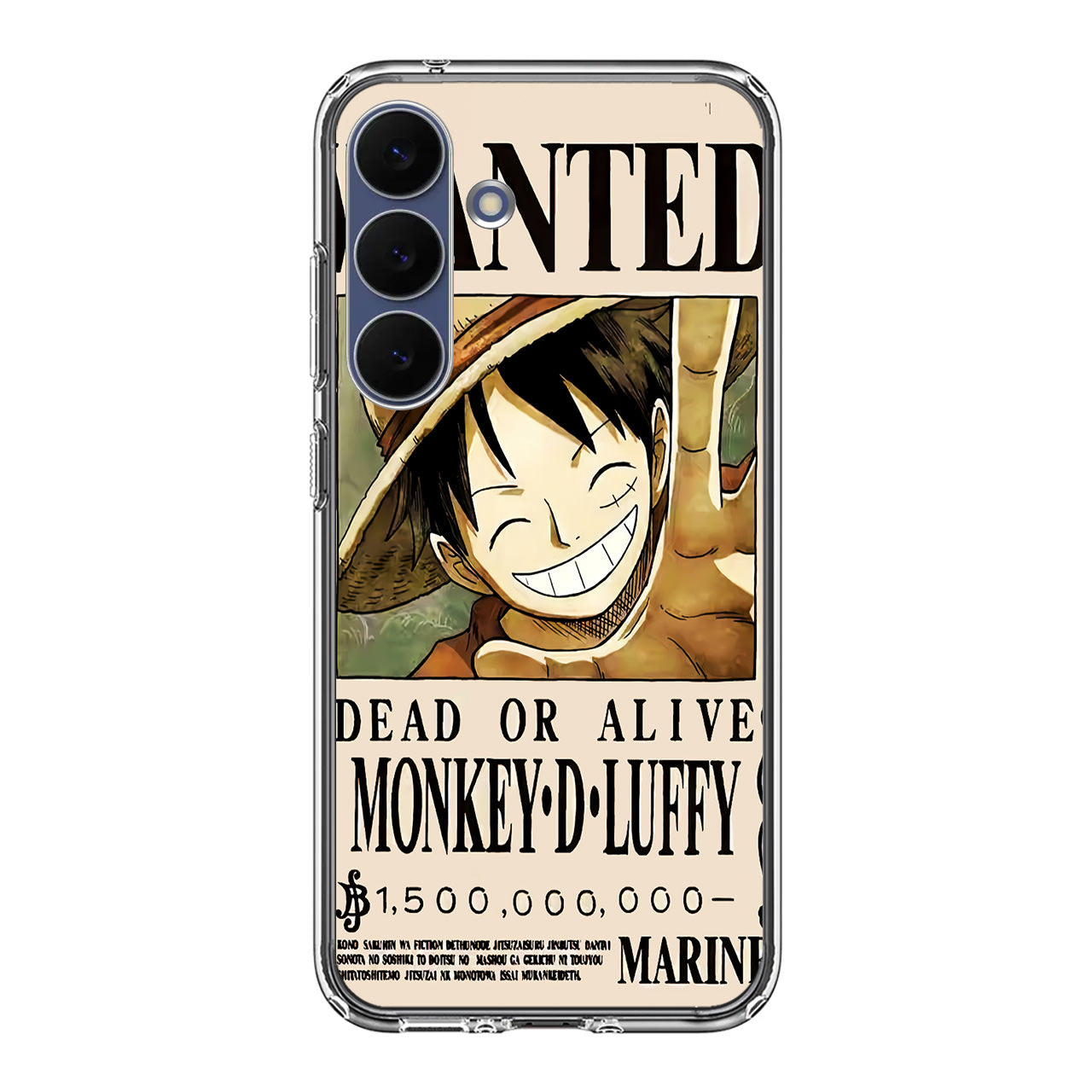 Monkey D Luffy Bounty Samsung Galaxy S25 FE Case