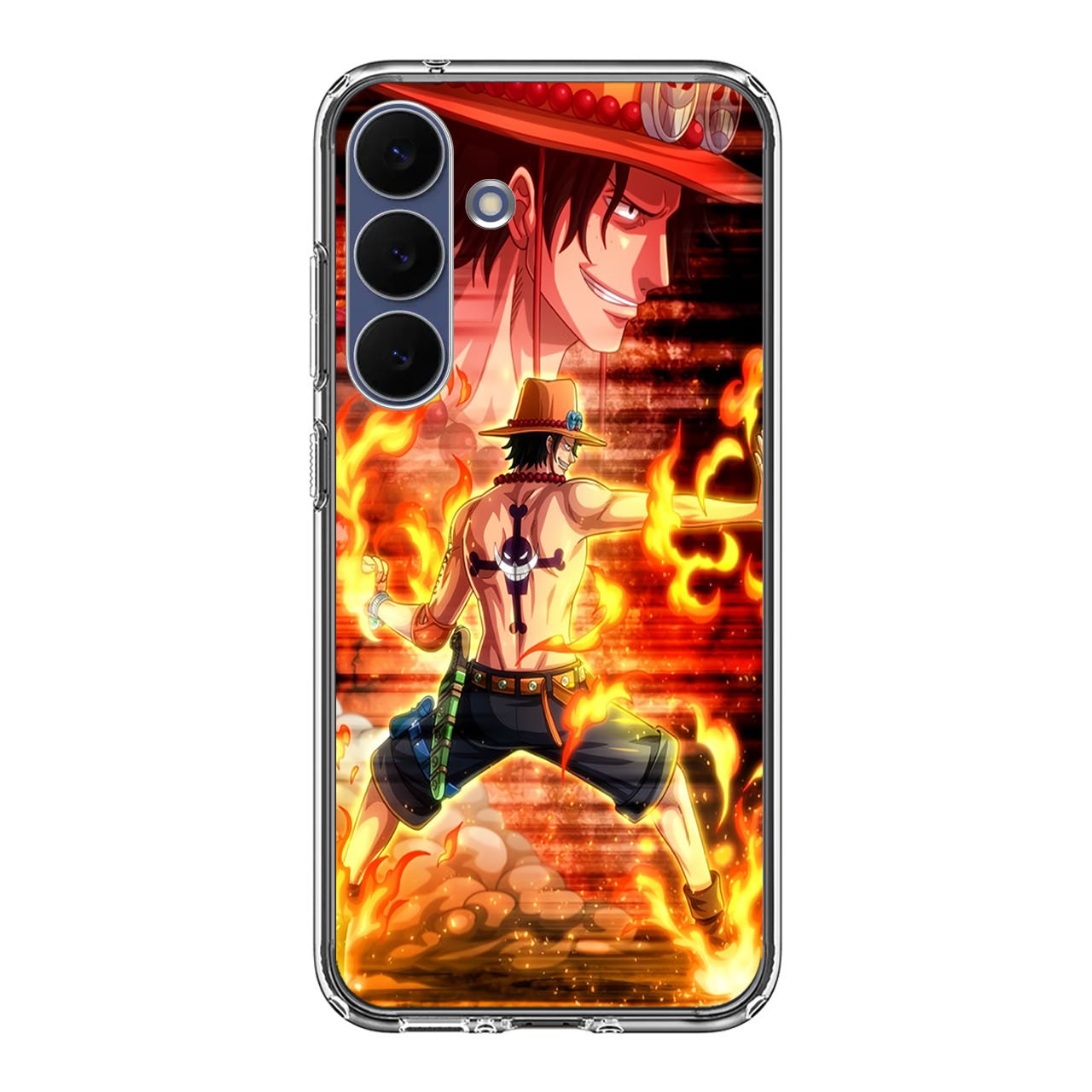 Portgas D Ace One Piece Samsung Galaxy S25 FE Case