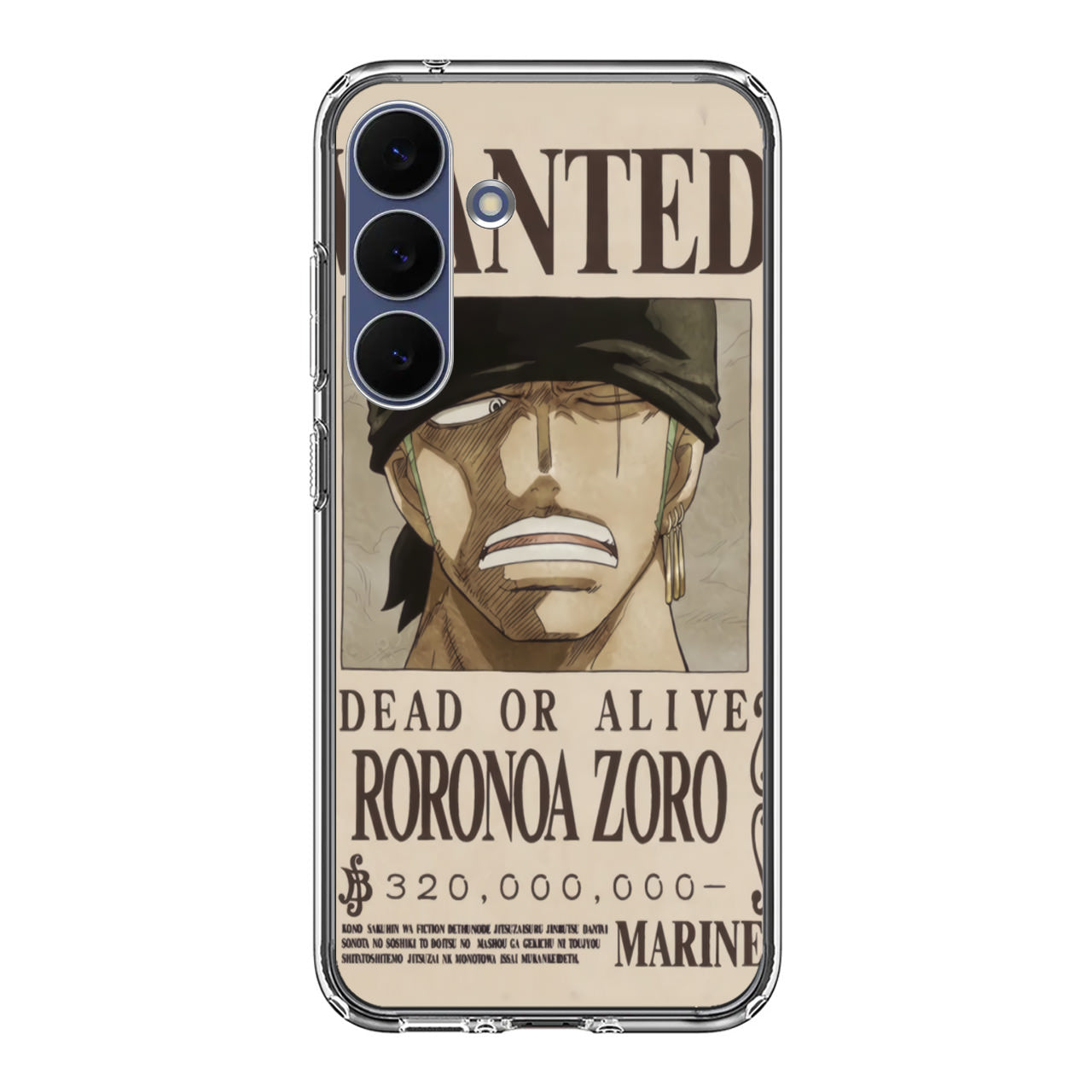 Roronoa Zoro Bounty Samsung Galaxy S25 FE Case