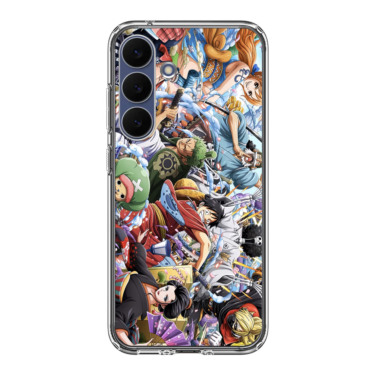 Straw Hat Pirates Arc Wano Samsung Galaxy S25 FE Case