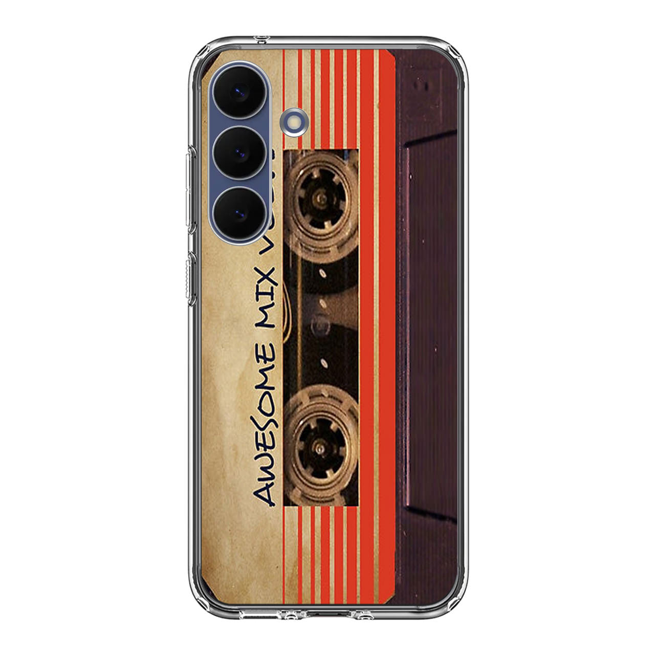 Awesome Mix Vol 1 Cassette Samsung Galaxy S25 FE Case