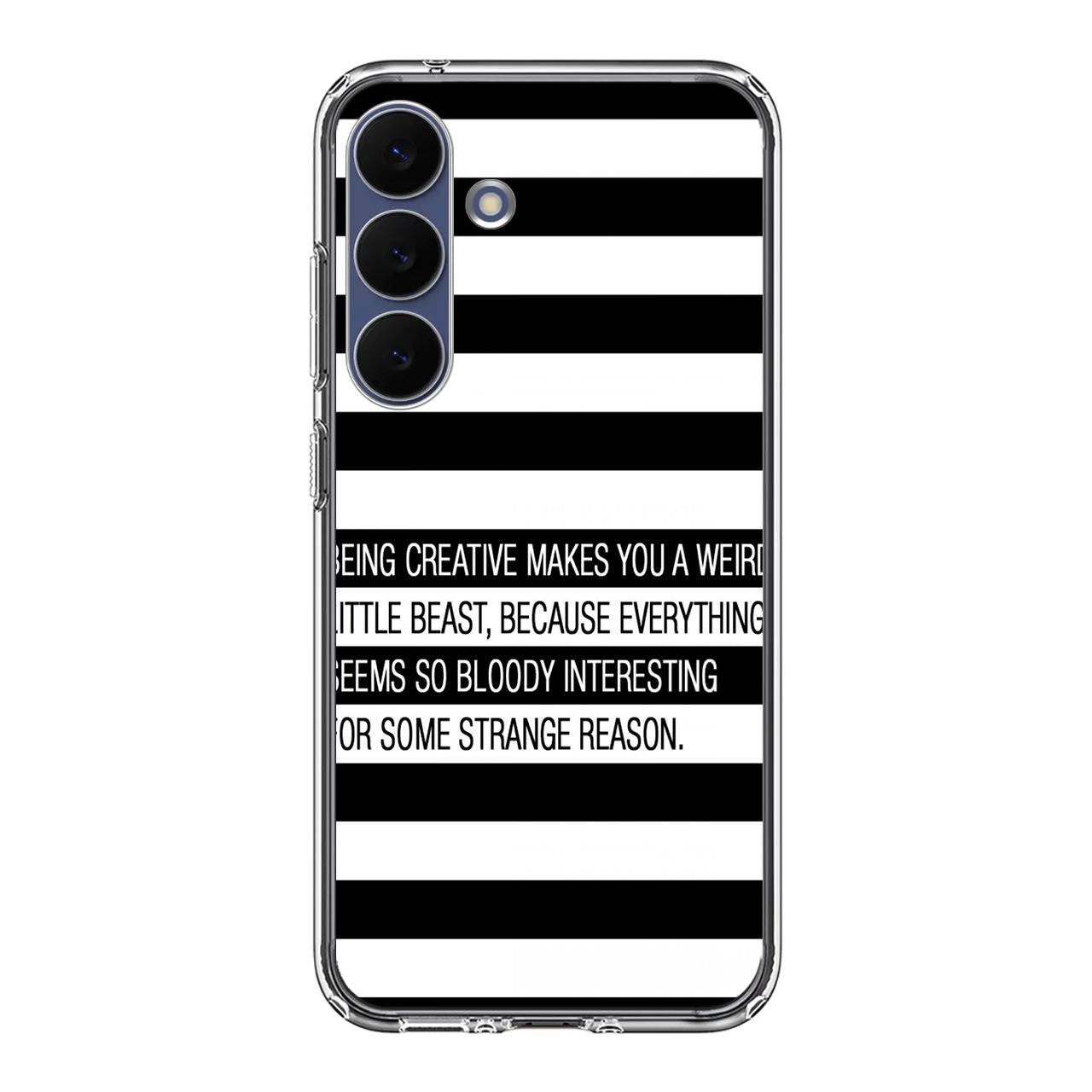 Being Creative Weird Samsung Galaxy S25 FE Case