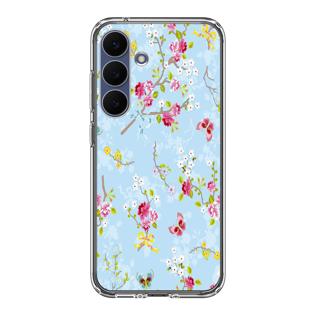 Floral Summer Wind Samsung Galaxy S25 FE Case